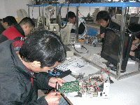 教学实景之一-长沙电脑维修培训学校